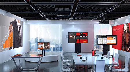See how efficient service can enhance the movie going experience with Sharp's complete line of solutions