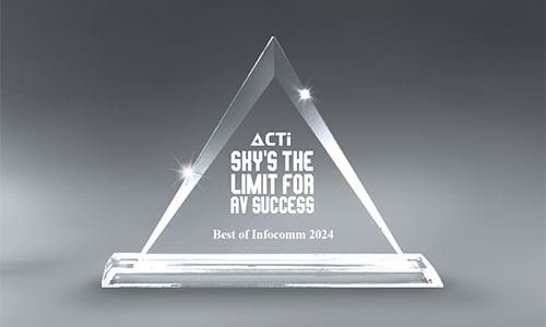 AQUOS BOARD 4W-B Series wins AV Technology Best of Show Award