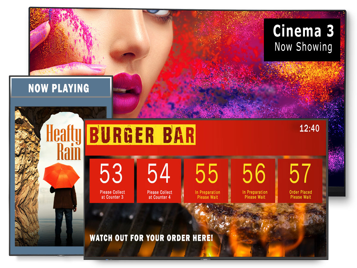 Preview and Advertisement Displays1